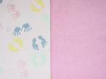 Fabric - Pink Foot Prints